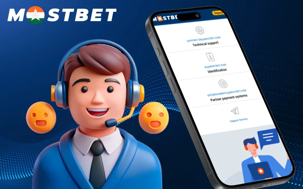 Mostbet support service is available 24/7